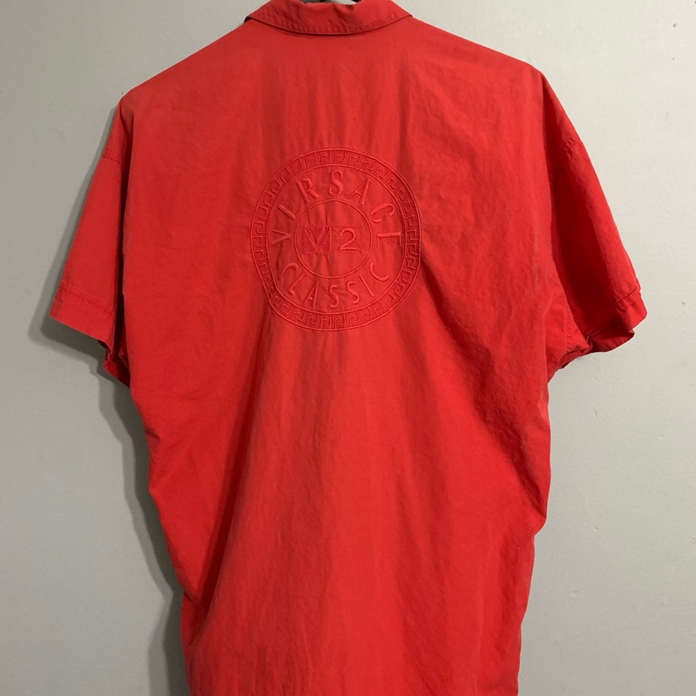 Versace button up men’s shirt